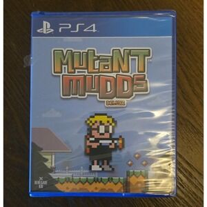 Limited Run Games Mutant Mudds Deluxe PS4 LRG #54 Platformer Video Game New